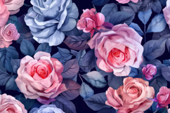 Garden Roses Background Wallpaper Product Image 1