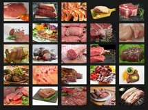 200 MEAT, FOOD DIGITAL PHOTOSHOP OVERLAYS, BACKGROUNDS Product Image 5