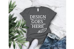 Adult T-Shirt/ T-Shirt Mock-up, Bella Canvas T-Shirts/ Product Image 1