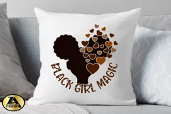 Black Girl Magic SVG | Valentine's Day Cut file Product Image 4