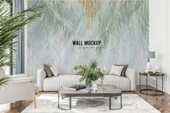 Wall mockup - Wallpaper mockup - Living room Product Image 1