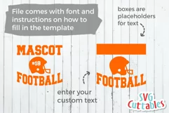 Football SVG | Football Template 002 | Shirt Design Product Image 2