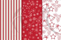 christmas digital pattern / christmas paper / digital papers / christmas digital paper / gift wrapper / high quality digital set 12 x 12 Product Image 3