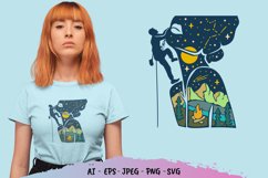 Sky Climber for T-Shirt Design Product Image 1