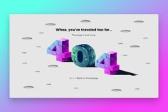 404 planet - Banner &amp; Landing Page Product Image 1