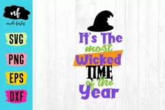 Wicked Time of the Year Halloween SVG Cut File Product Image 2