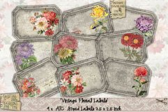 Vintage | Labels | Floral | Botanical | ATC Cards Product Image 1