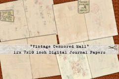 Vintage Junk Journal |Letters| Printable | 12 Pages Product Image 2