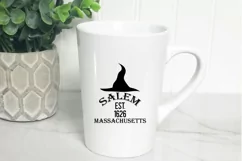 Salem Massachusetts SVG Cut File - Halloween SVG File Product Image 4