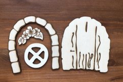 Fairy Door Laser Cut Files Product Image 6