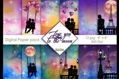 Love digital paper pack Product Image 1