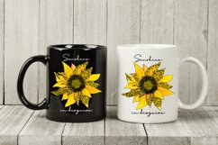 Sunflower Sublimation | Leopard Sunflower | Sunshine Product Image 3