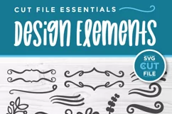 Doodle svg, Flourish svg, squiggle svg, swoosh svg, swirl Product Image 3