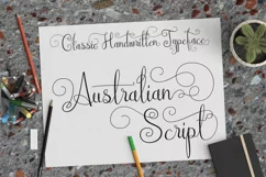 Australian Script - Free Font of The Week Product Image 1