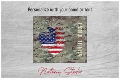 Camouflage Seamless Pattern for 20oz SKINNY TUMBLER. Product Image 3