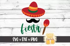 Fiesta - Cinco de Mayo Design - SVG PNG DXF Cut Files Product Image 2