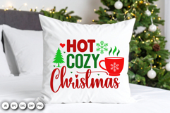 Hot Cozy Christmas SVG - Warm Holiday Vibes Design Product Image 1