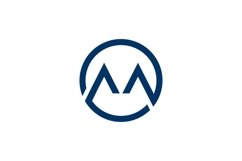 AA logo design vector template Product Image 1