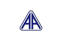 AA logo design vector template Product Image 1