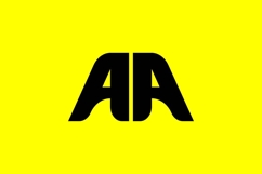 AA Logo Design Product Image 1