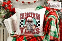 Retro Santa |Christmas Vibes Sublimation Png Designs Product Image 3