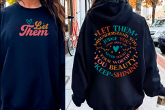 Let Them Positive Motivational Quotes Product Image 2