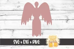 Angel - Remembrance - Christmas SVG PNG DXF Cut Files Product Image 2