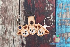 Aye Aye ITH Keyfob Design Product Image 1