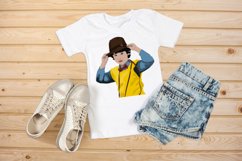 Dressed Up Kid Vector Illustration Product Image 6