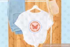 Kind People Sublimation design | Vintage PNG | Butterfly PNG Product Image 3