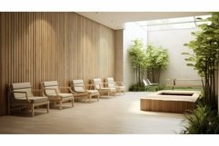 minimalist clinic interior Product Image 1