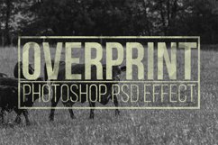Overprint - Photoshop Template Product Image 1