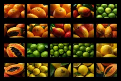 118 Fresh Fruits. Huge Collections Of Fruits Backgrounds Product Image 2