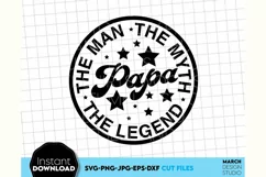 father day svg, DAD SVG, Fathers Day SVG Father svg papa svg Product Image 2