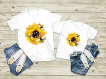 Bee Happy Sunflower Print | Watercolor Sunflower | Honey Bee Product Image 4