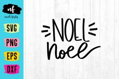 Noel Noel SVG File Product Image 1