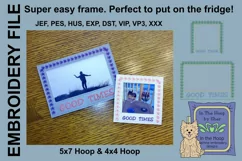 Good Times Picture Frames - 4 x 4 and 5 x 7 Hoops Product Image 1