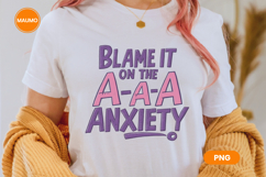 Social Anxiety, Funny Mental Health Png Product Image 2