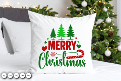Merry Christmas SVG - Classic Holiday Greeting Design Product Image 2
