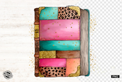 Whimsical Coquette Reading Books PNG - Reading Clipart Product Image 1