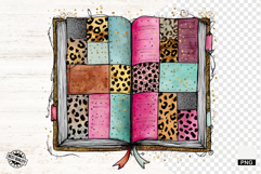 Whimsical Coquette Reading Books PNG - Reading Clipart Product Image 1