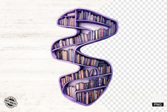 Whimsical Coquette Reading Books PNG - Reading Clipart Product Image 1