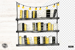 Whimsical Coquette Reading Books PNG - Reading Clipart Product Image 1