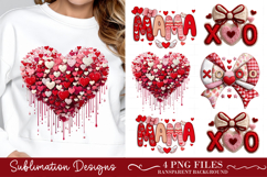 Valentine day Sublimation design , Valentine's day Png Product Image 1