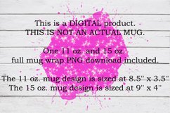 Autumn Design Coffee Mug Template,Printable 11 oz. &amp; 15 oz. Product Image 2