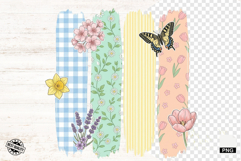 Pastel Spring Brush Stroke PNG - Spring Clipart Product Image 1