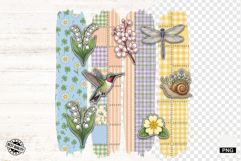 Pastel Spring Brush Stroke PNG - Spring Clipart Product Image 1