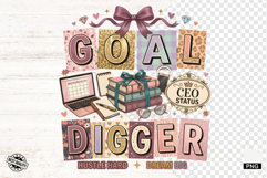 Boss Girl Sublimation Png - Girl illustration Product Image 1