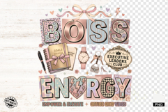 Boss Girl Sublimation Png - Girl illustration Product Image 1