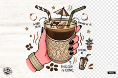 Summer Coffee Time Png - Coffee Sublimation Product Image 1